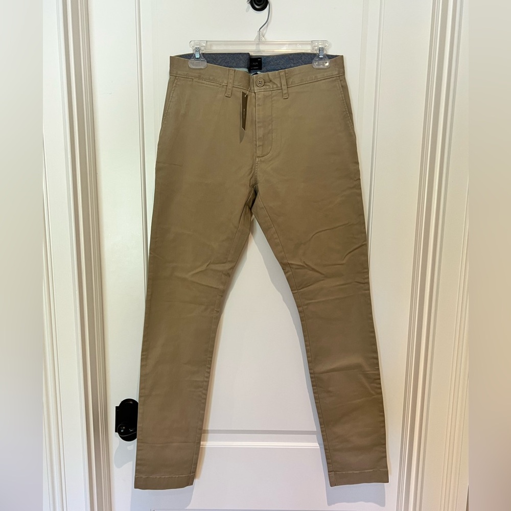 J. Crew Men's slim fit khaki chinos